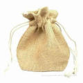 Jute Drawstring Bag, Various Sizes and Designs Available, Water-proof, Convenient and Durable
